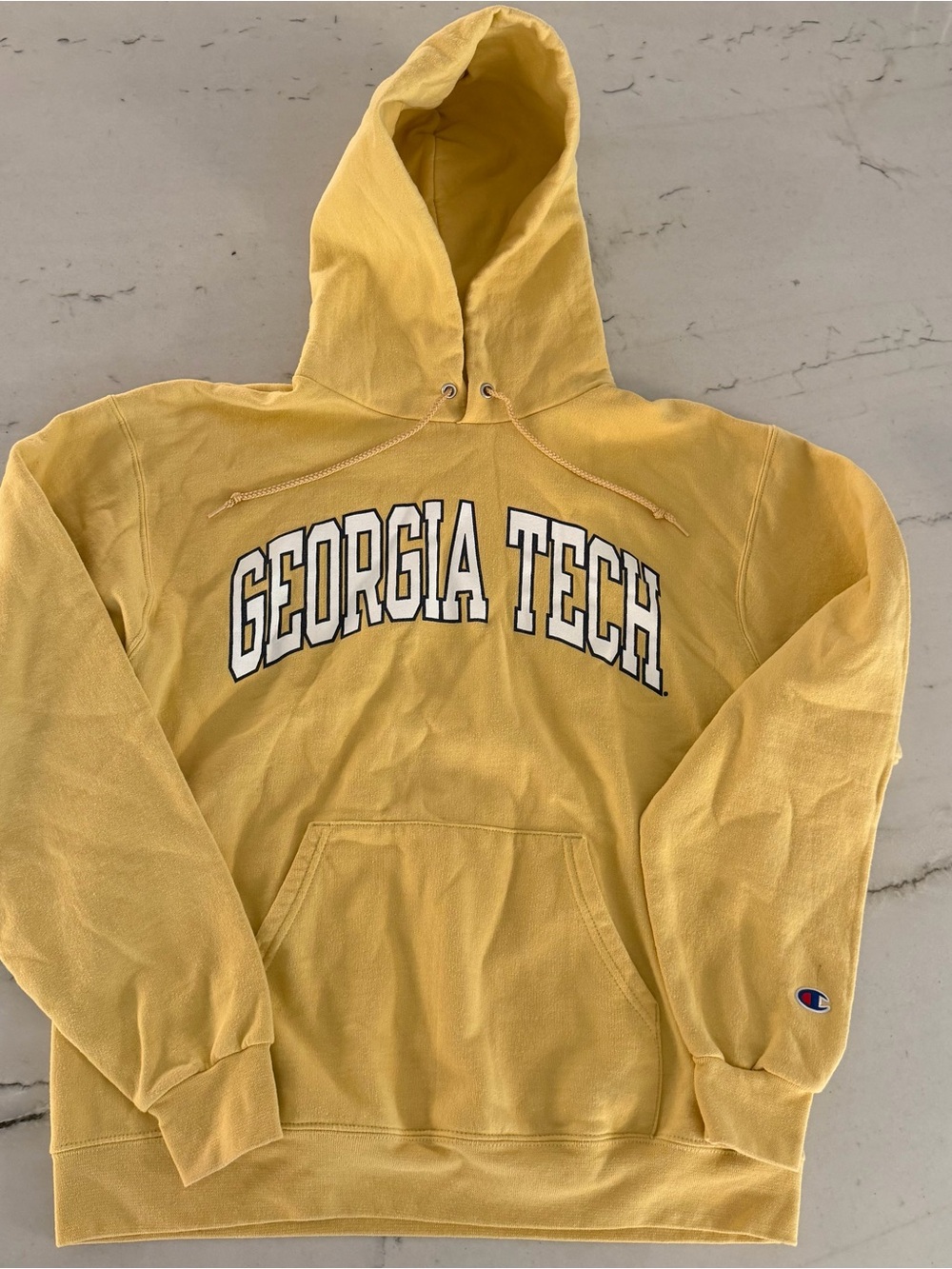 Champion Authentic Athleticwear Georgia Tech Yellowjackets Hoodie Men’s M